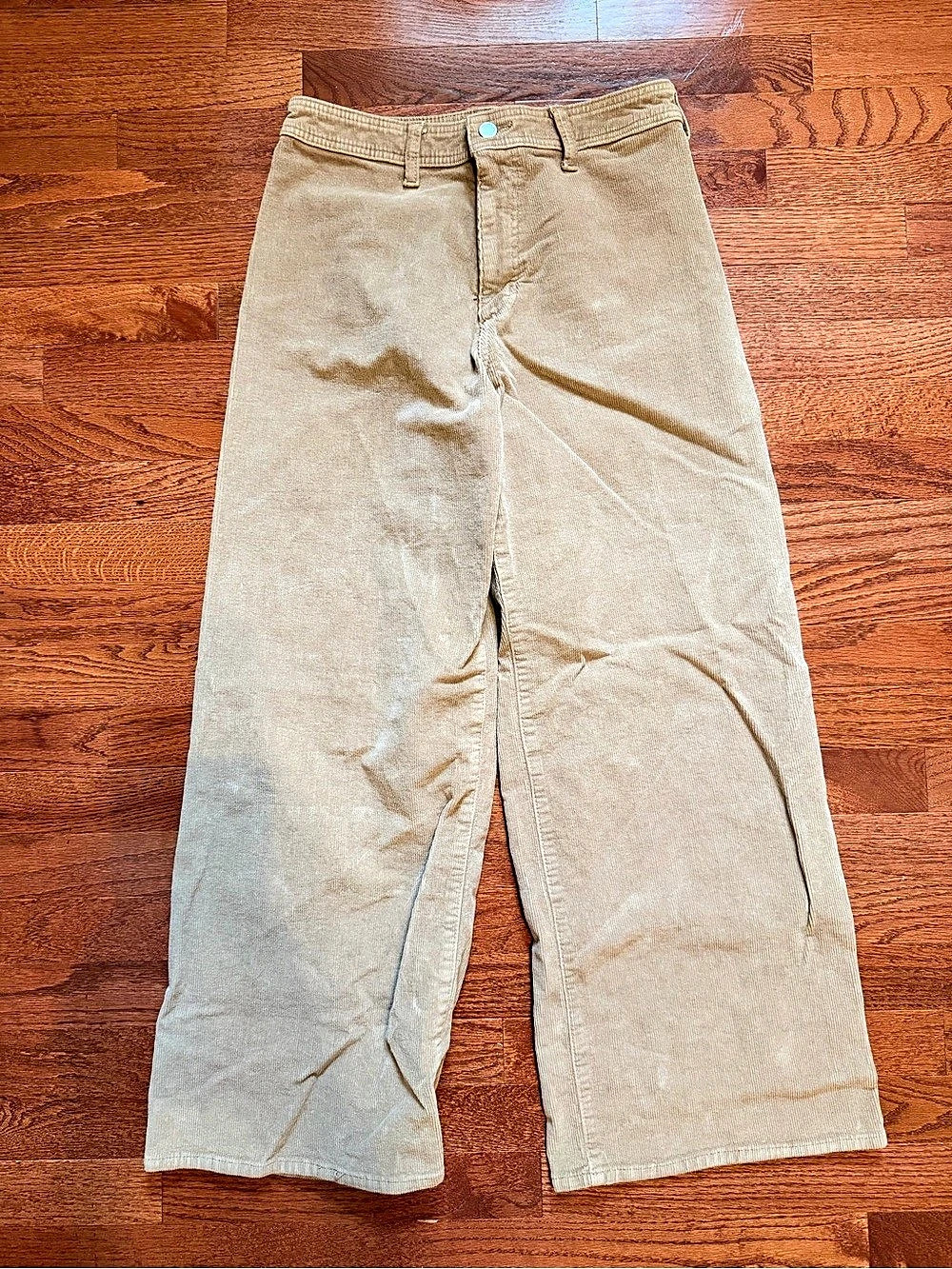 Universal Thread Wide Leg Sailor Corduroy Pants Size 8